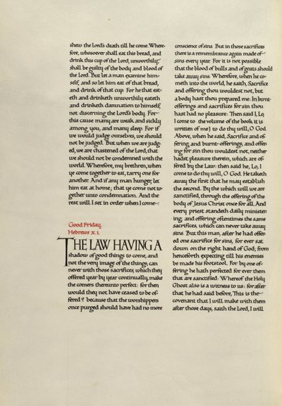 Geschmückte Textseite von Madelyn Walker