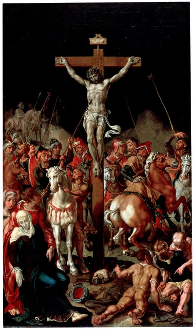 Kalvarienberg, zwischen 1545 und 1550 von Maerten van Heemskerck