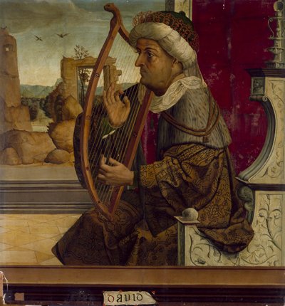 König David, um 1525 von Maestro de Becerril