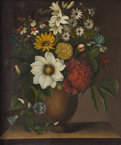 Vase mit Blumen von Magdalene Margrethe Bärens