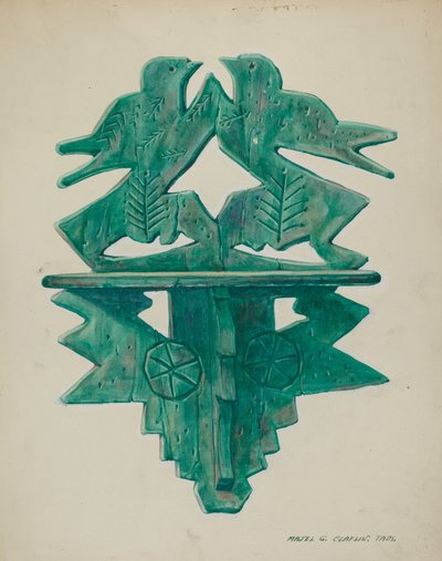 Vogelregal von Majel G. Claflin