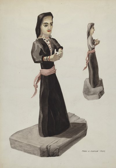 Bulto, Santa Rita von Majel G. Claflin