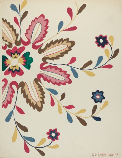 Colcha-Tafel von Majel G. Claflin