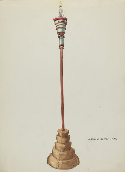 Weihwasserbecken von Majel G. Claflin