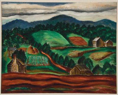 Südliche Landschaft Nr. 4 von Malvin Gray Johnson