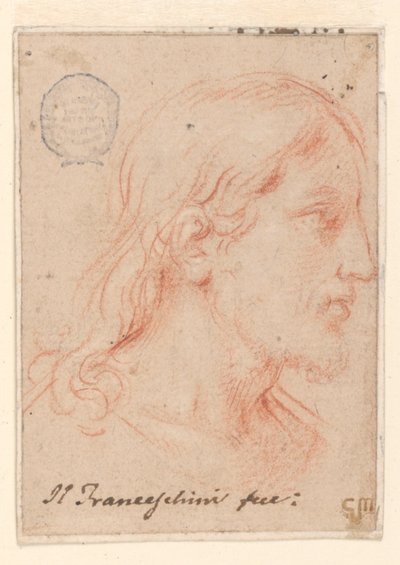 Kopf von Christus von Marc Antonio Franceschini