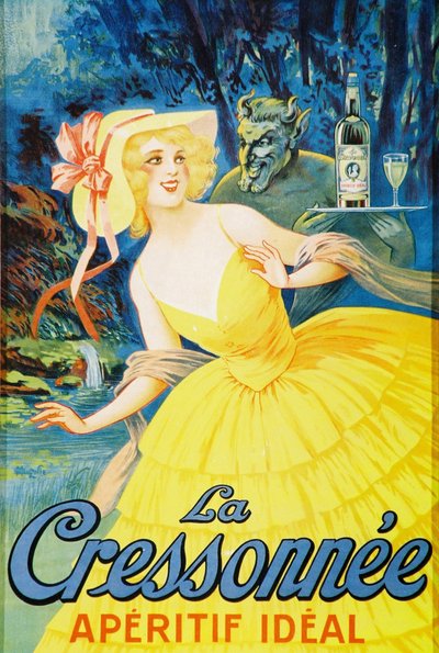 La Cressonnee, Aperitif Ideal von Marcelin Auzolle