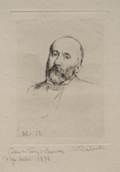 Puvis de Chavannes von Marcellin Gilbert Desboutin