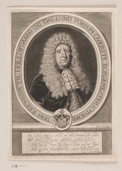 Stehender Wolf, dreiviertel nach rechts gewandt von Marcus de Bye