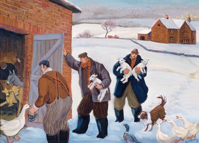 Die drei Hirten von Margaret Loxton