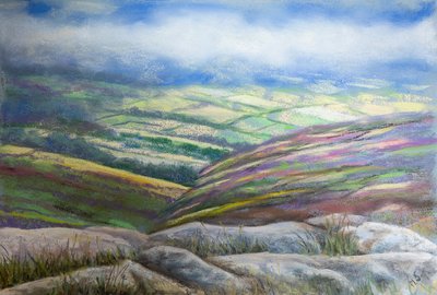 Nebliger Lake District von Margo Starkey