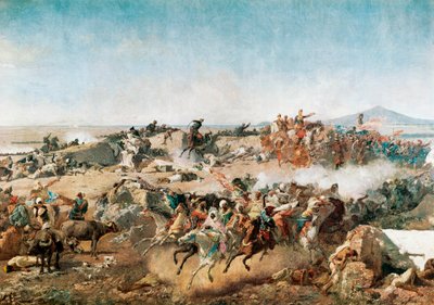 Die Schlacht von Tetouan von Mariano Fortuny y Marsal
