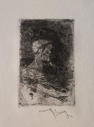 Maultiertreiber von Mariano José María Bernardo Fortuny y Carbó
