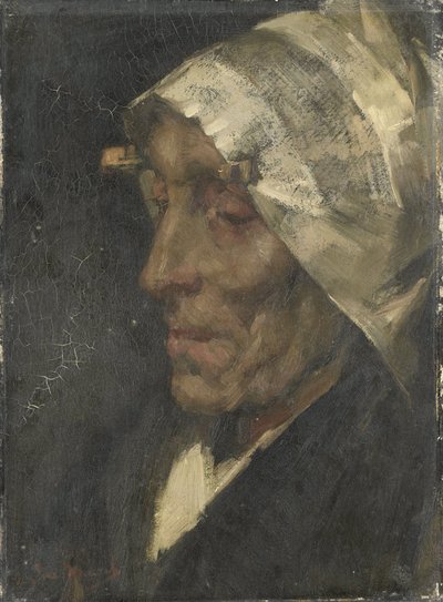 Fischerfrau von Marinus van der Maarel