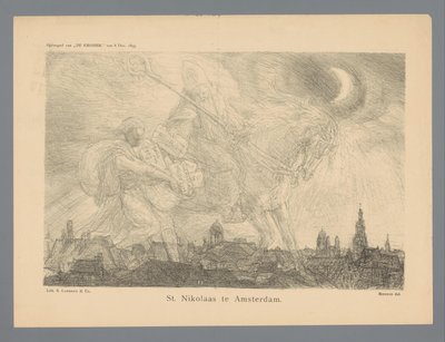 St. Nikolaas in Amsterdam von Marius Bauer