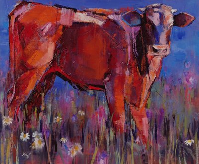 Rotes Kalb, Cazalla de la Sierra, 1999 von Mark Adlington