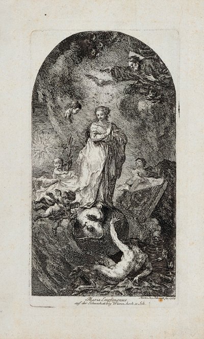Maria Empfängnis von Martin Johann Schmidt