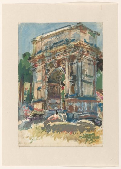 Der Bogen des Titus, Rom von Martin Monnickendam