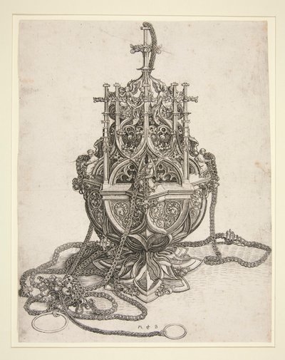 Ein Weihrauchfass von Martin Schongauer