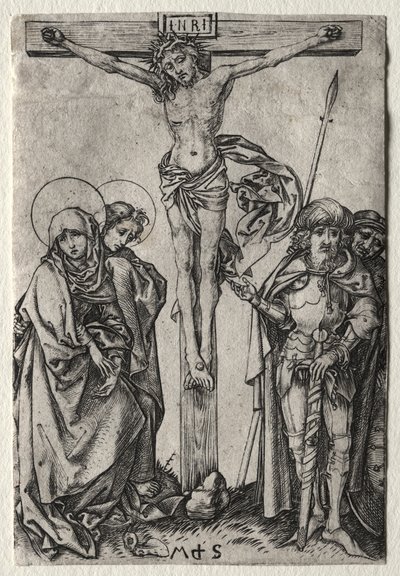 Christus am Kreuz von Martin Schongauer