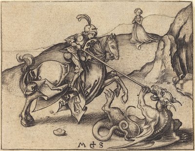 Heiliger Georg von Martin Schongauer