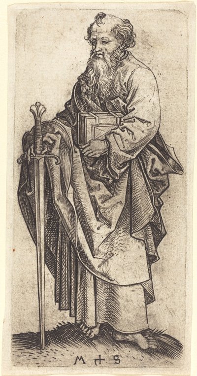 Heiliger Paulus von Martin Schongauer