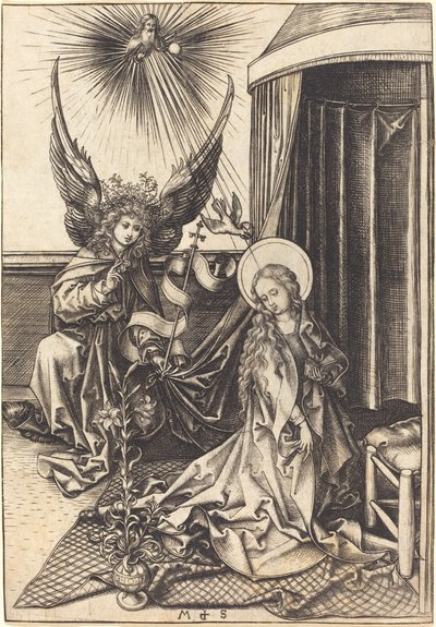 Die Verkündigung von Martin Schongauer