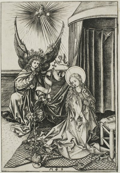 Die Verkündigung von Martin Schongauer