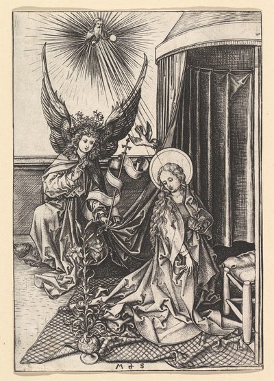 Die Verkündigung von Martin Schongauer