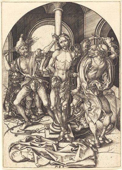 Die Geißelung von Martin Schongauer