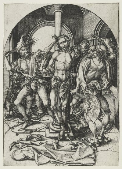 Die Geißelung von Martin Schongauer