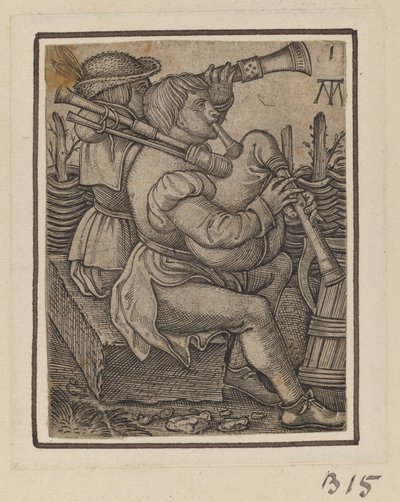 Dudelsackspieler von Martin Treu
