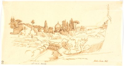 Monte Mario von Martinus Rørbye