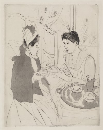 Nachmittagstee-Party von Mary Cassatt