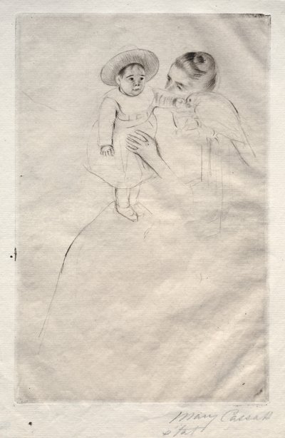 Hélène von Septeuil, um 1891 von Mary Cassatt