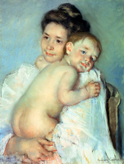 Die junge Mutter von Mary Cassatt