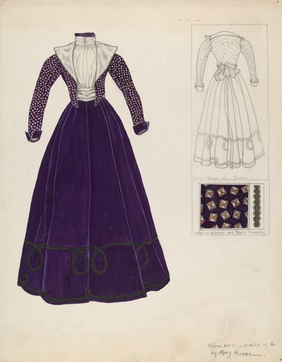 Kleid, ca. 1938 von Mary E Humes
