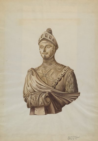 Galionsfigur: Krieger, ca. 1938 von Mary E Humes