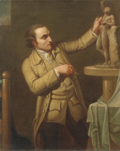 Joseph Nollekens (1737-1823) ca. 1770-71 von Mary Moser