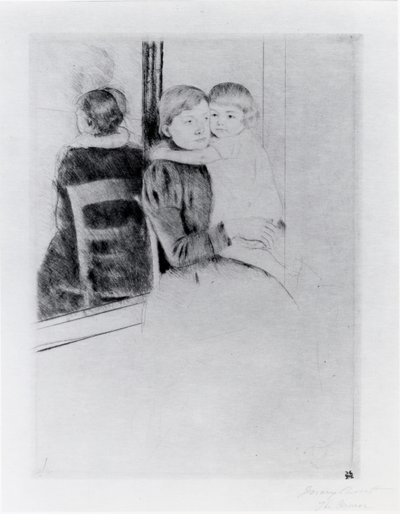 Der Spiegel von Mary Stevenson Cassatt