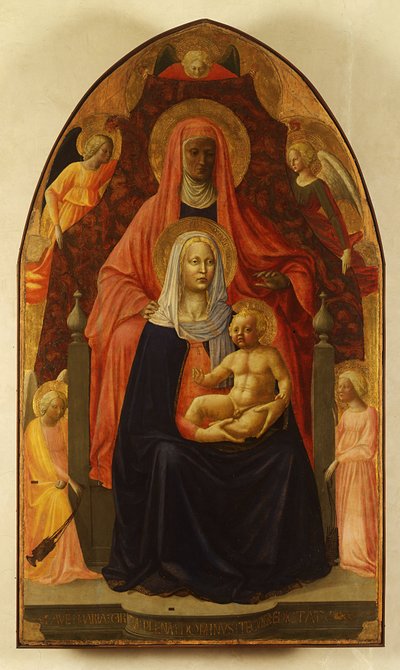 Heilige Anna Selbdritt von Masaccio