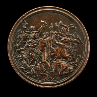 Bacchanal [Rückseite], 1684 von Massimiliano Soldani
