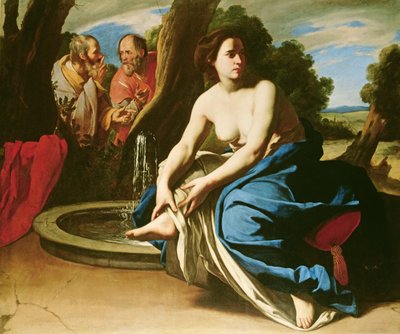 Susanna und die Ältesten von Massimo Stanzione