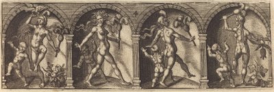 Die verschiedenen Porträts und Figuren IV von Master AD