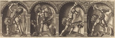Die verschiedenen Porträts und Figuren IX von Master AD