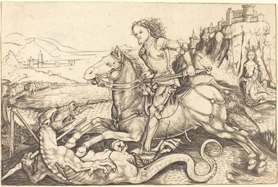 Heiliger Georg und der Drache von Master AG