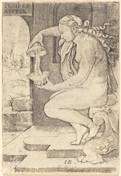 Temperantia (Mäßigung) von Master IB