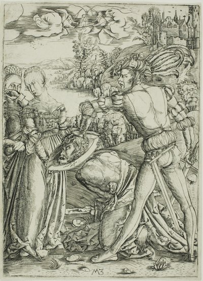 Die Enthauptung von Johannes dem Täufer von Master MZ