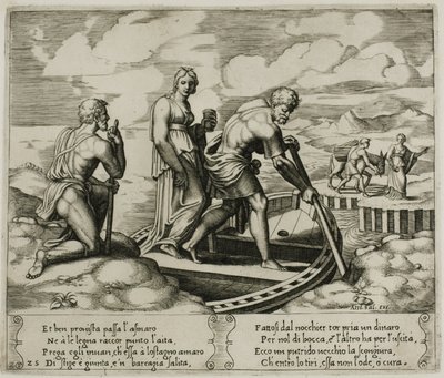Psyche besteigt Charons Boot von Master of the Die