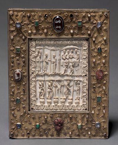 Buchförmiges Reliquiar, um 1000 von Master of the Registrum Gregorii